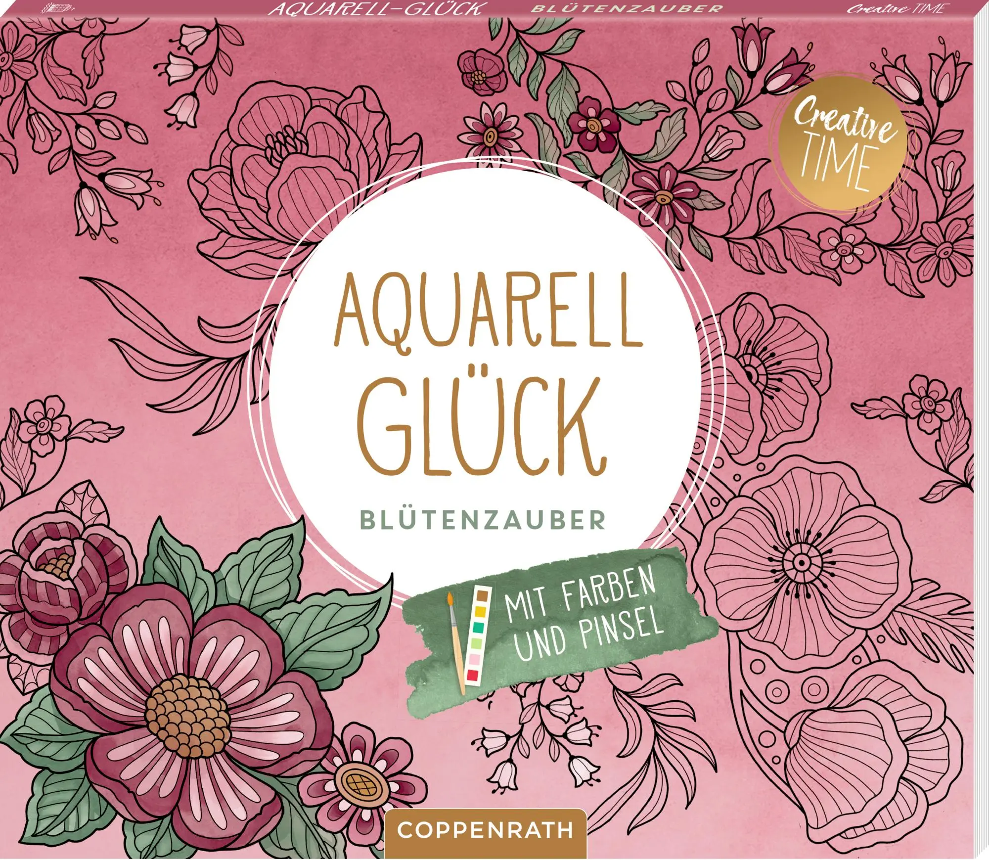 Cover: 4050003957531 | Aquarell-Glück. Blütenzauber | Marica Zottino | Taschenbuch | 30 S.