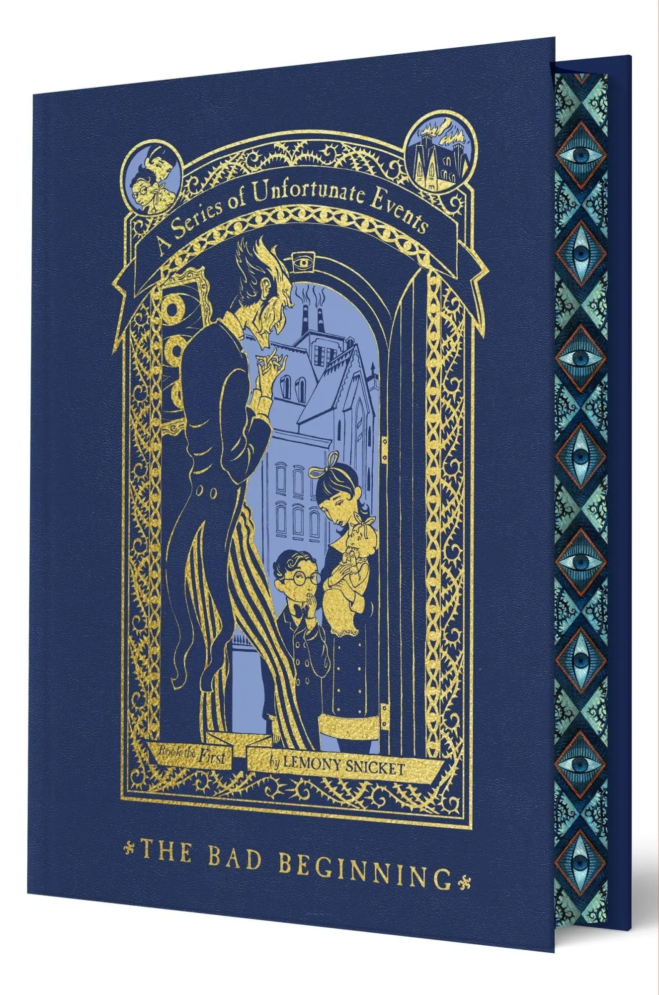 Cover: 9780063437531 | A Series of Unfortunate Events: 01 The Bad Beginning (Deluxe...