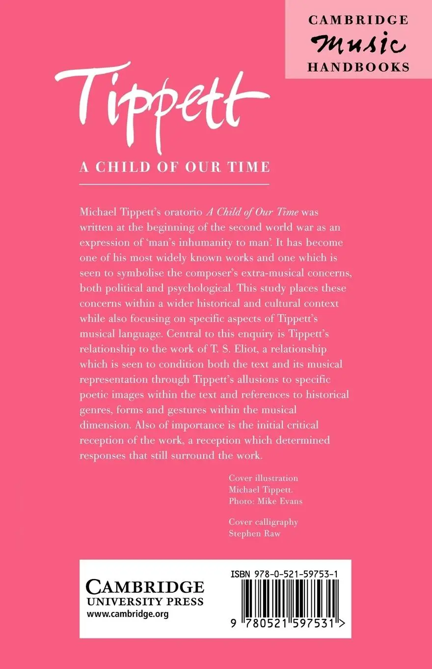 Rückseite: 9780521597531 | Tippett | A Child of Our Time | Kenneth Gloag (u. a.) | Taschenbuch
