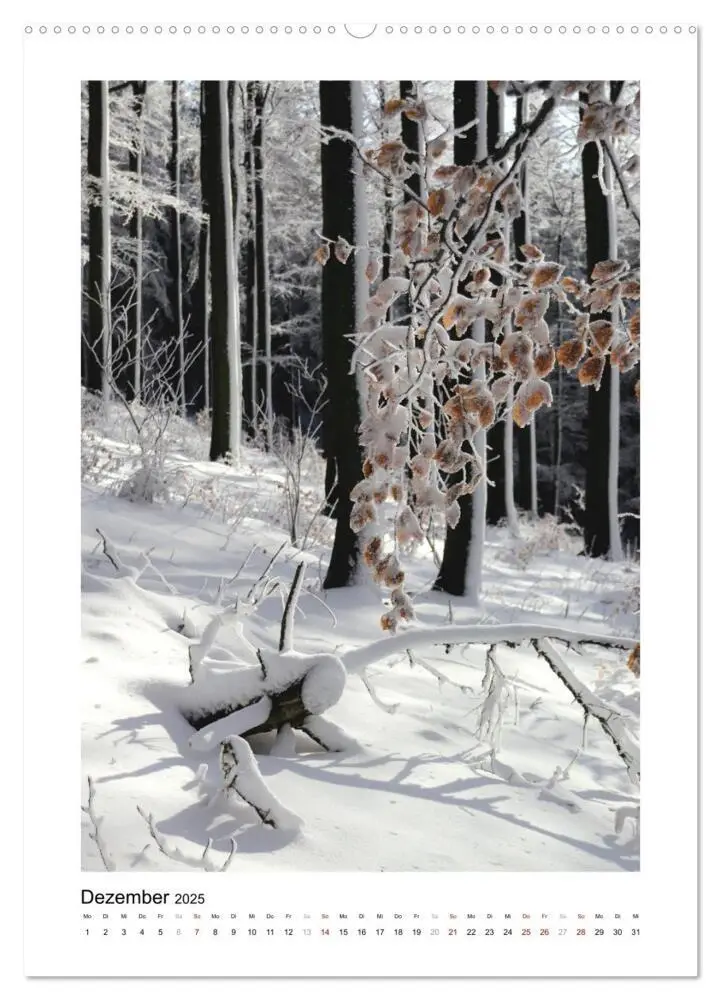 Bild: 9783435927531 | Mein Sehnsuchtsort, der Wald (Wandkalender 2025 DIN A2 hoch),...