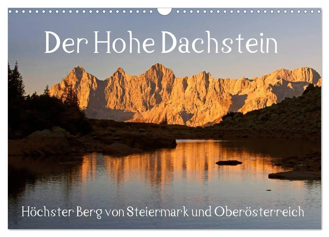 Cover: 9783457947531 | Der Hohe Dachstein (Wandkalender 2026 DIN A3 quer), CALVENDO...
