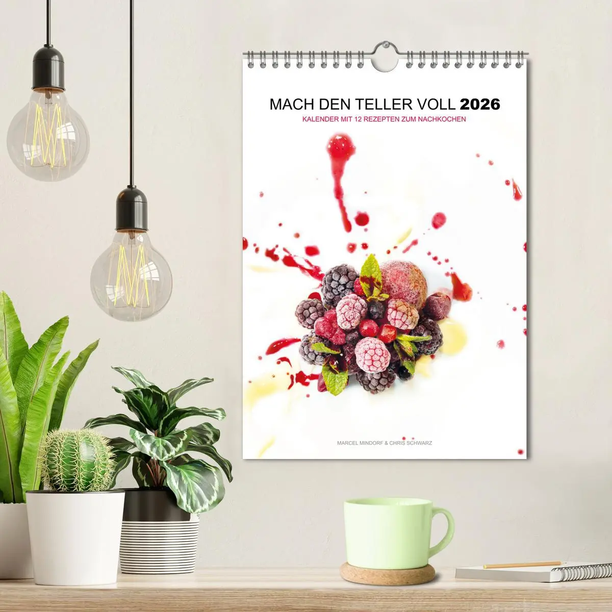 Bild: 9783516347531 | Mach den Teller voll 2026 (Wandkalender 2026 DIN A4 hoch), CALVENDO...