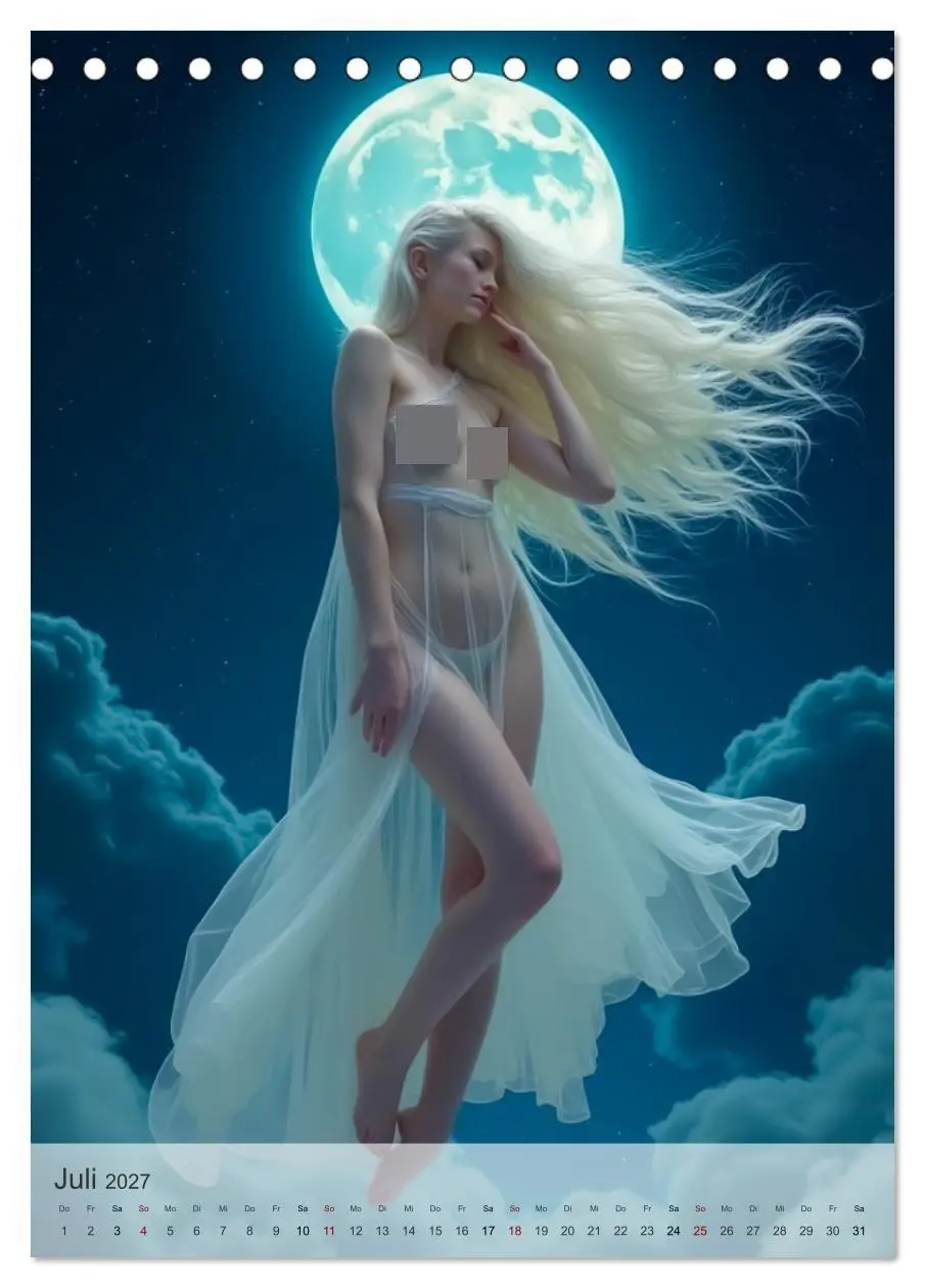 Bild: 9783516967531 | Spicy Fantasy - Göttinnen (Tischkalender 2027 DIN A5 hoch),...