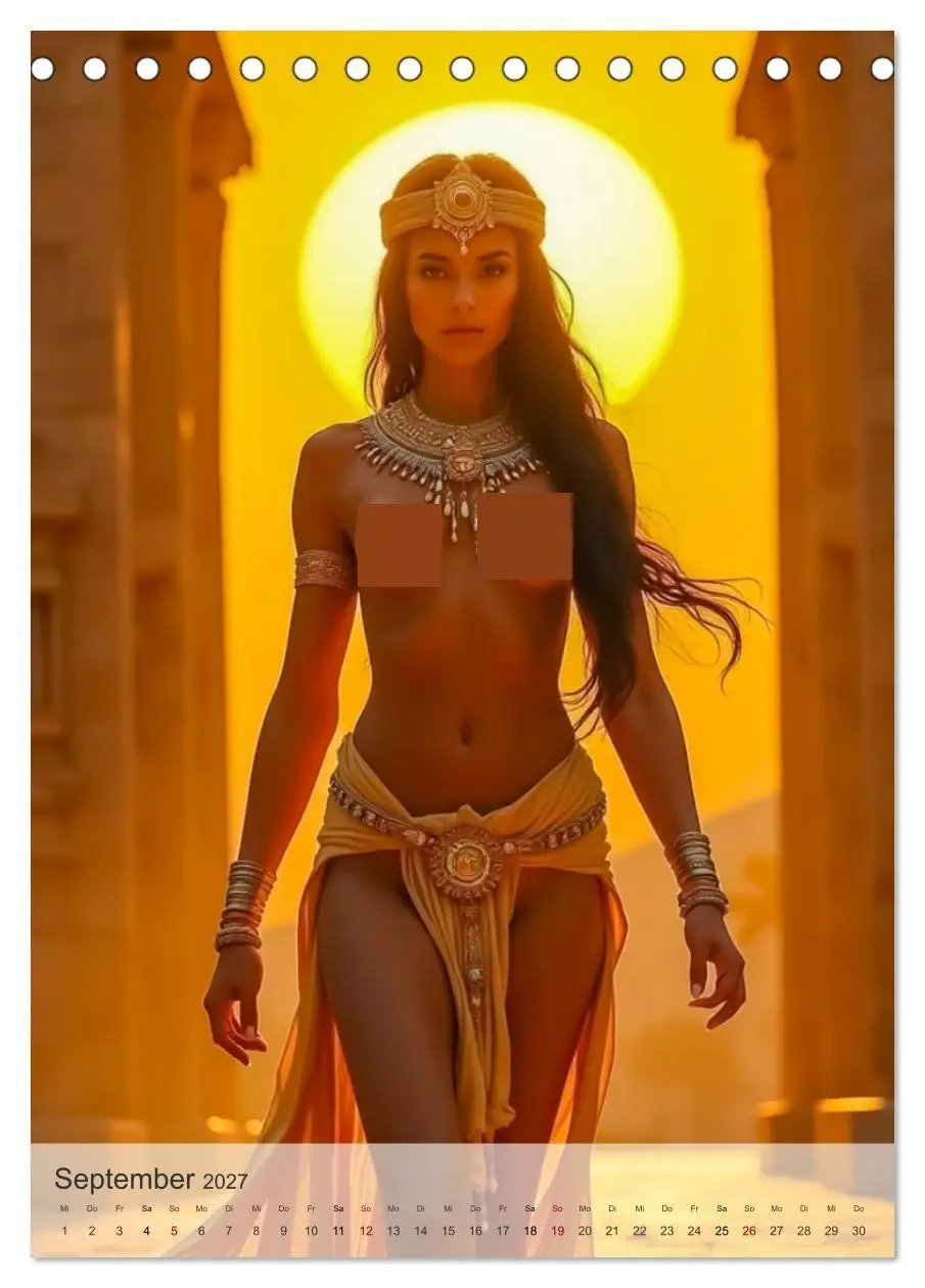 Bild: 9783516967531 | Spicy Fantasy - Göttinnen (Tischkalender 2027 DIN A5 hoch),...