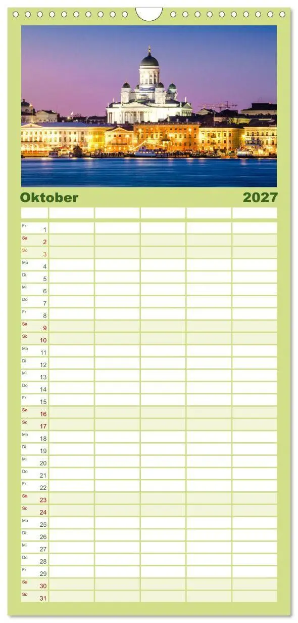 Bild: 9783594327531 | Familienplaner 2027 - Helsinki - Eine wunderschöne Reise in die...