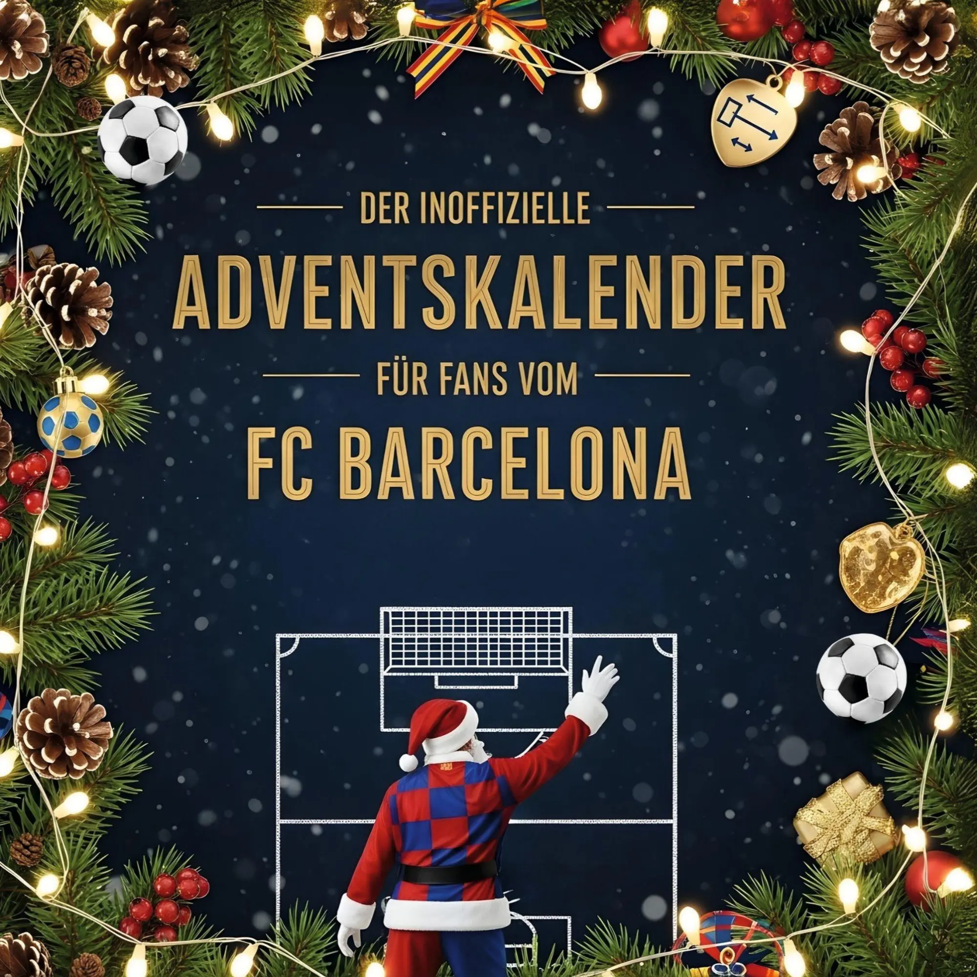 Cover: 9783695307531 | Der inoffizielle Adventskalender für Fans vom FC Barcelona | Günther