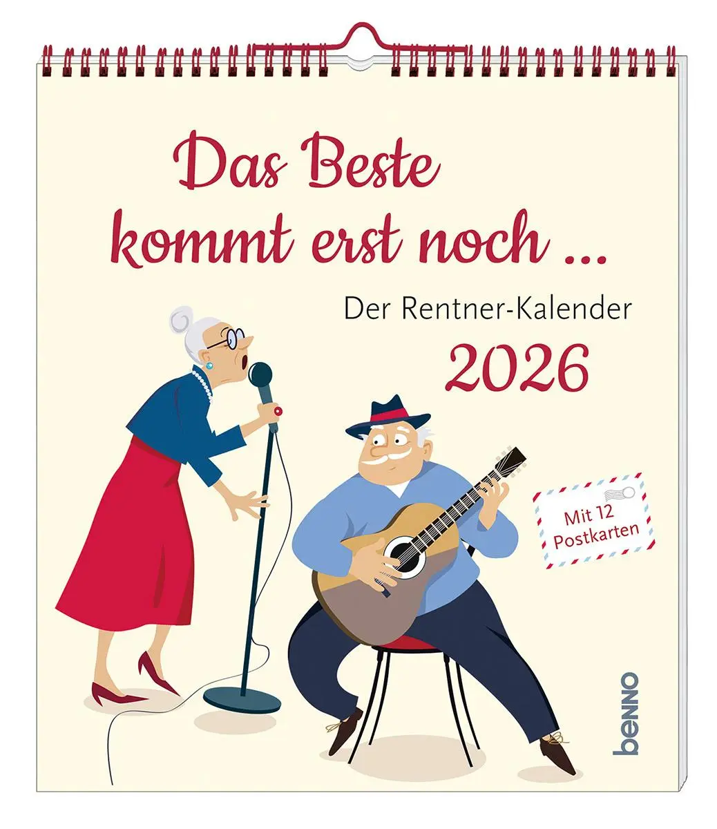 Cover: 9783746267531 | Das Beste kommt erst noch ... 2026 | Der Rentner-Kalender 2026 | 12 S.