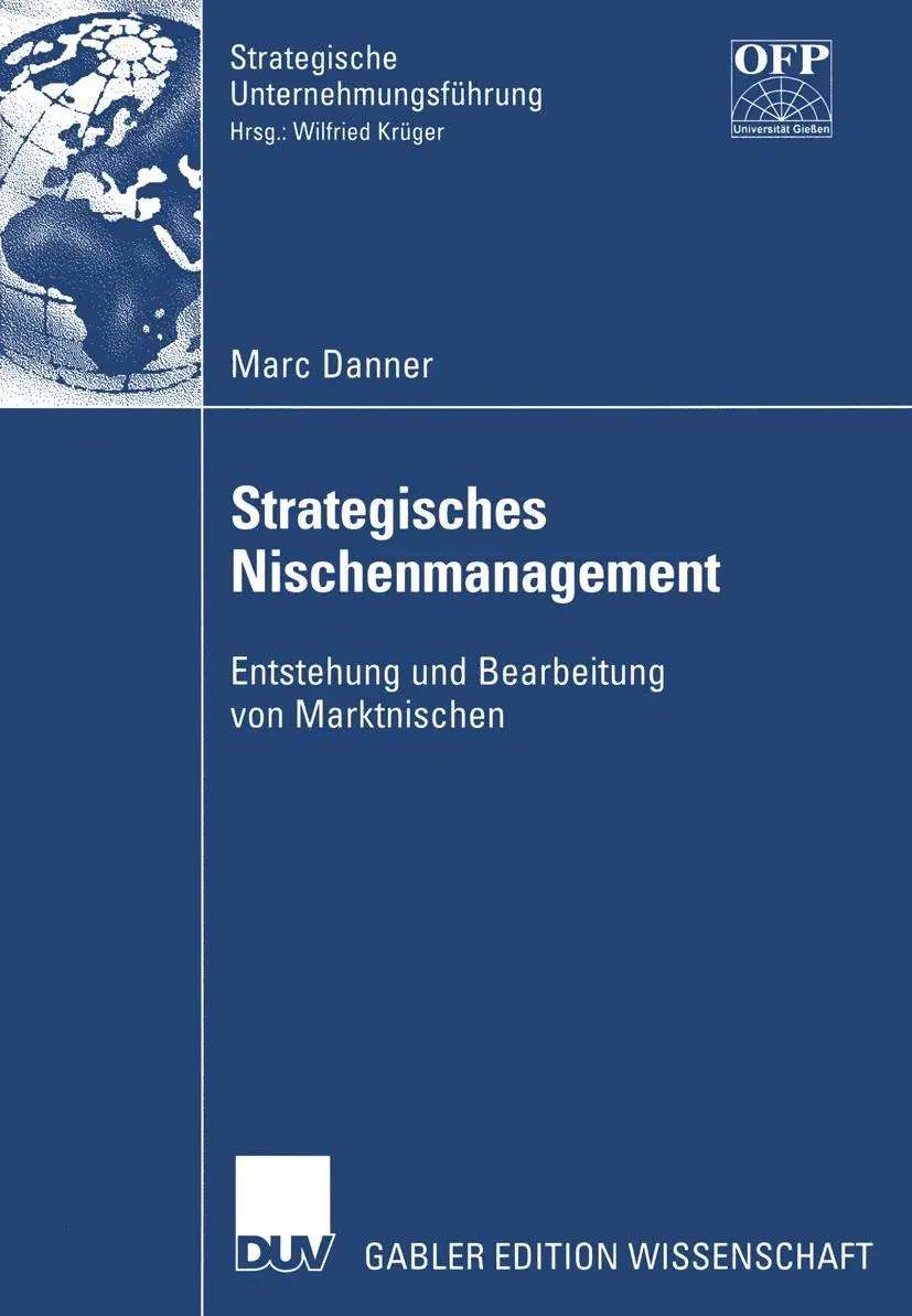 Cover: 9783824477531 | Strategisches Nischenmanagement | Marc Danner | Taschenbuch | xxiv