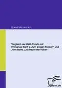 Cover: 9783836667531 | Vergleich der UNO-Charta mit Immanuel Kant´s ¿Zum ewigen Frieden¿...