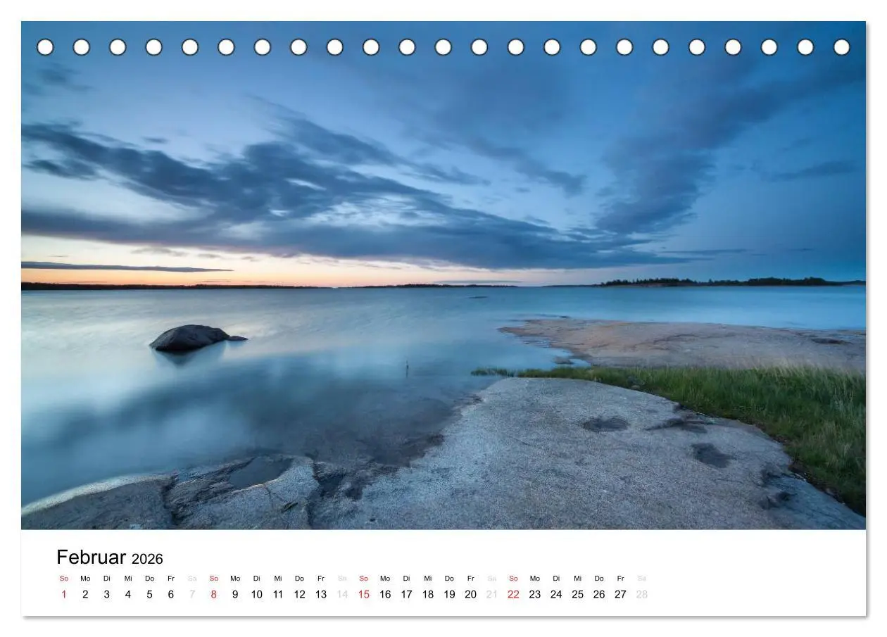 Bild: 9783516027631 | Finnland: Land der 1000 Seen (Tischkalender 2026 DIN A5 quer),...