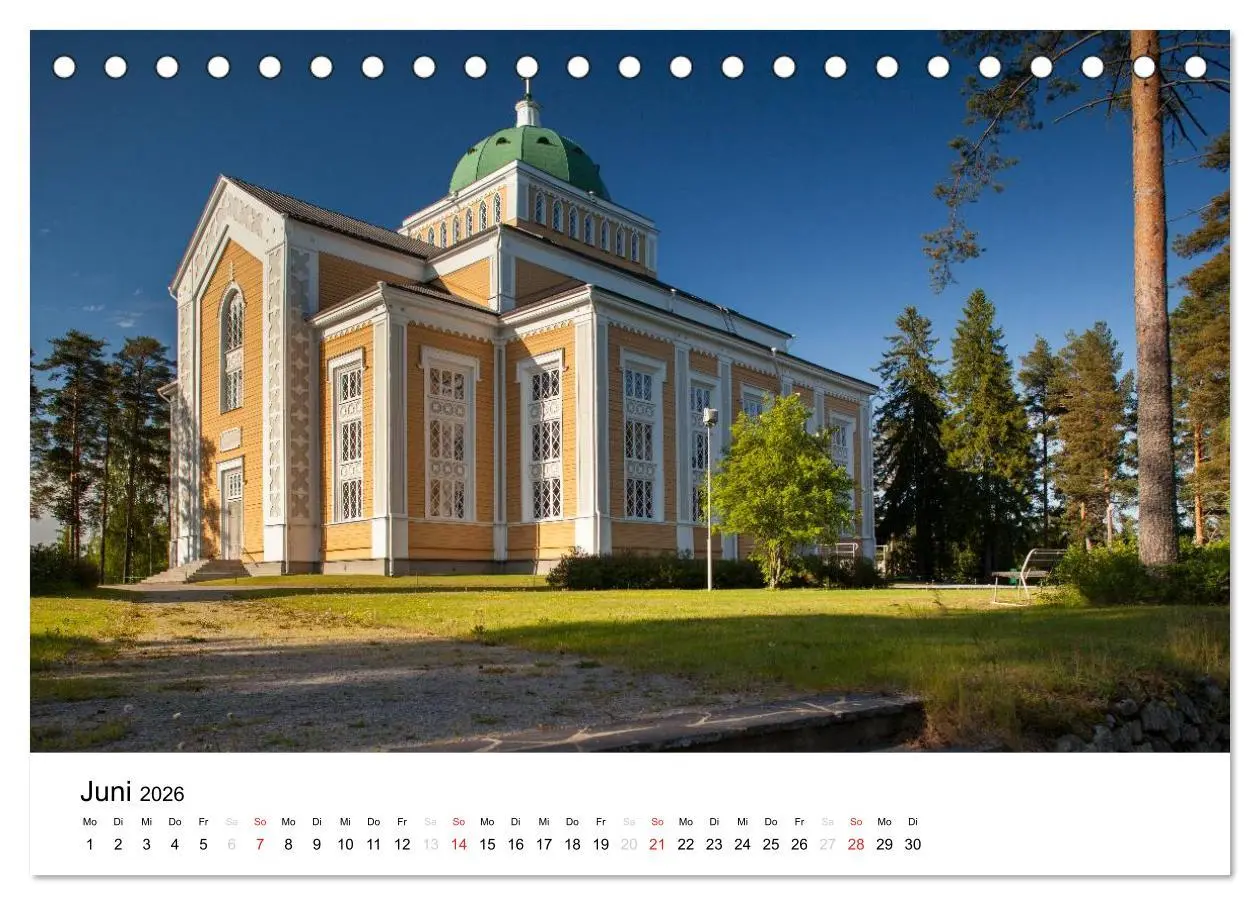 Bild: 9783516027631 | Finnland: Land der 1000 Seen (Tischkalender 2026 DIN A5 quer),...
