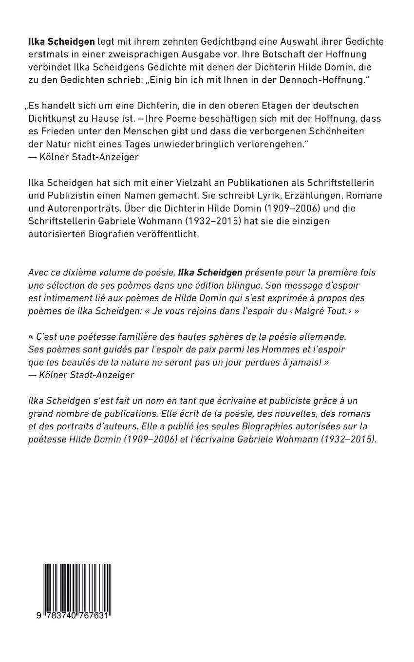 Rückseite: 9783740767631 | Was auch immer geschieht - Quoi qu'il arrive | Ilka Scheidgen | Buch