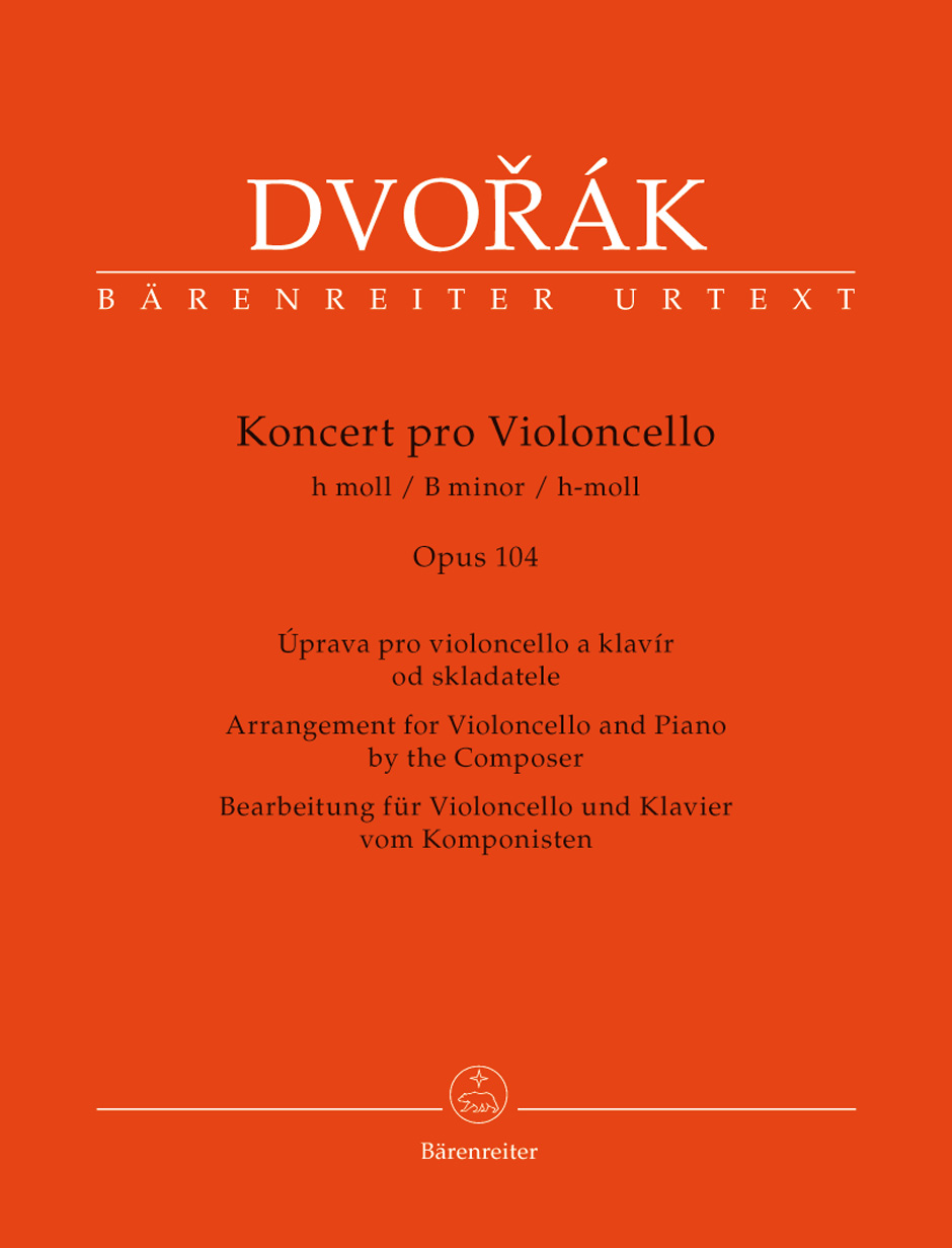 Cover: 9790006537631 | Cello Concerto In B Minor Op.104 (Cello &amp; Piano) | Dvorak | Buch