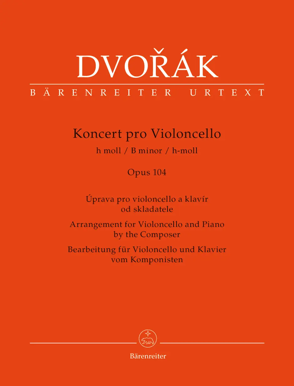 Cover: 9790006537631 | Cello Concerto In B Minor Op.104 (Cello &amp; Piano) | Dvorak | Buch