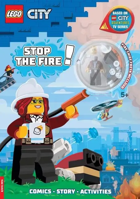 Cover: 9781780557731 | Lego (R) City: Stop the Fire! Activity Book (with Freya McCloud...
