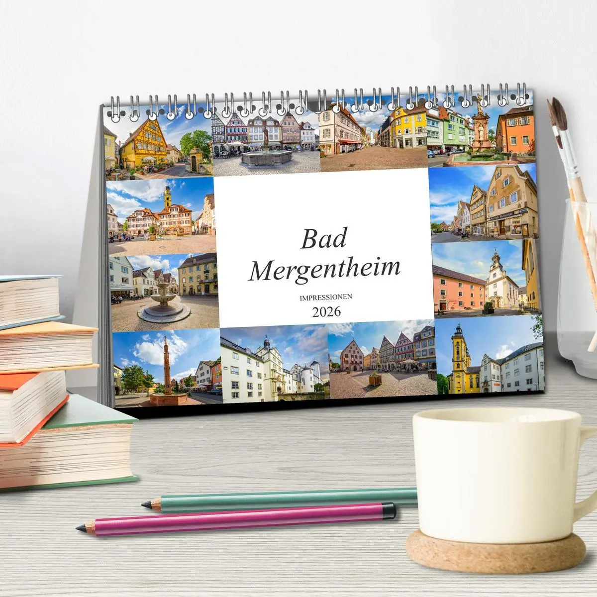 Bild: 9783457787731 | Bad Mergentheim Impressionen (Tischkalender 2026 DIN A5 quer),...