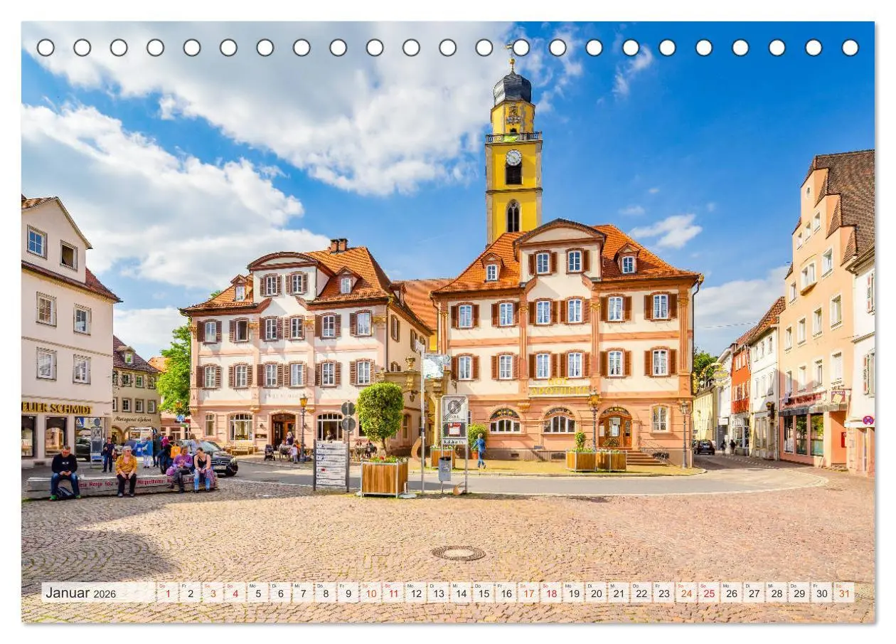 Bild: 9783457787731 | Bad Mergentheim Impressionen (Tischkalender 2026 DIN A5 quer),...