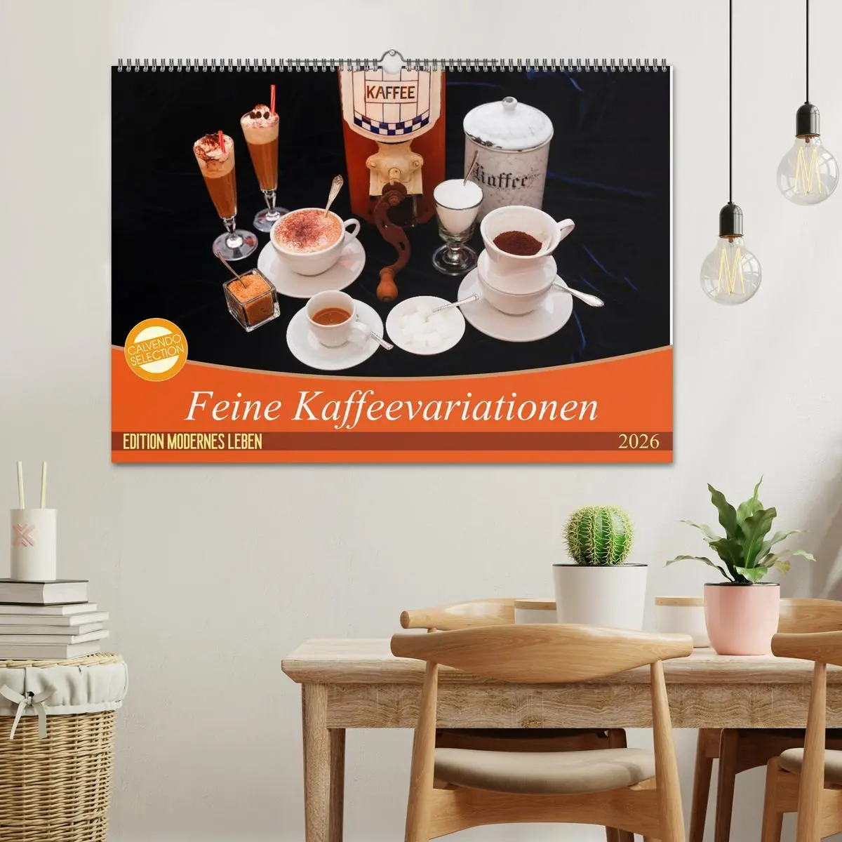 Bild: 9783516017731 | Feine Kaffeevariationen (Wandkalender 2026 DIN A2 quer), CALVENDO...