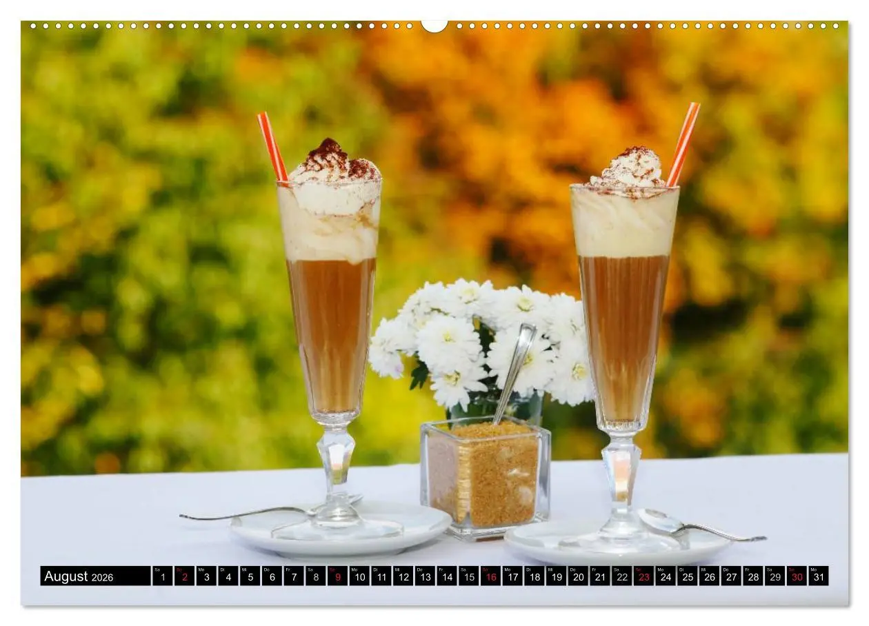 Bild: 9783516017731 | Feine Kaffeevariationen (Wandkalender 2026 DIN A2 quer), CALVENDO...