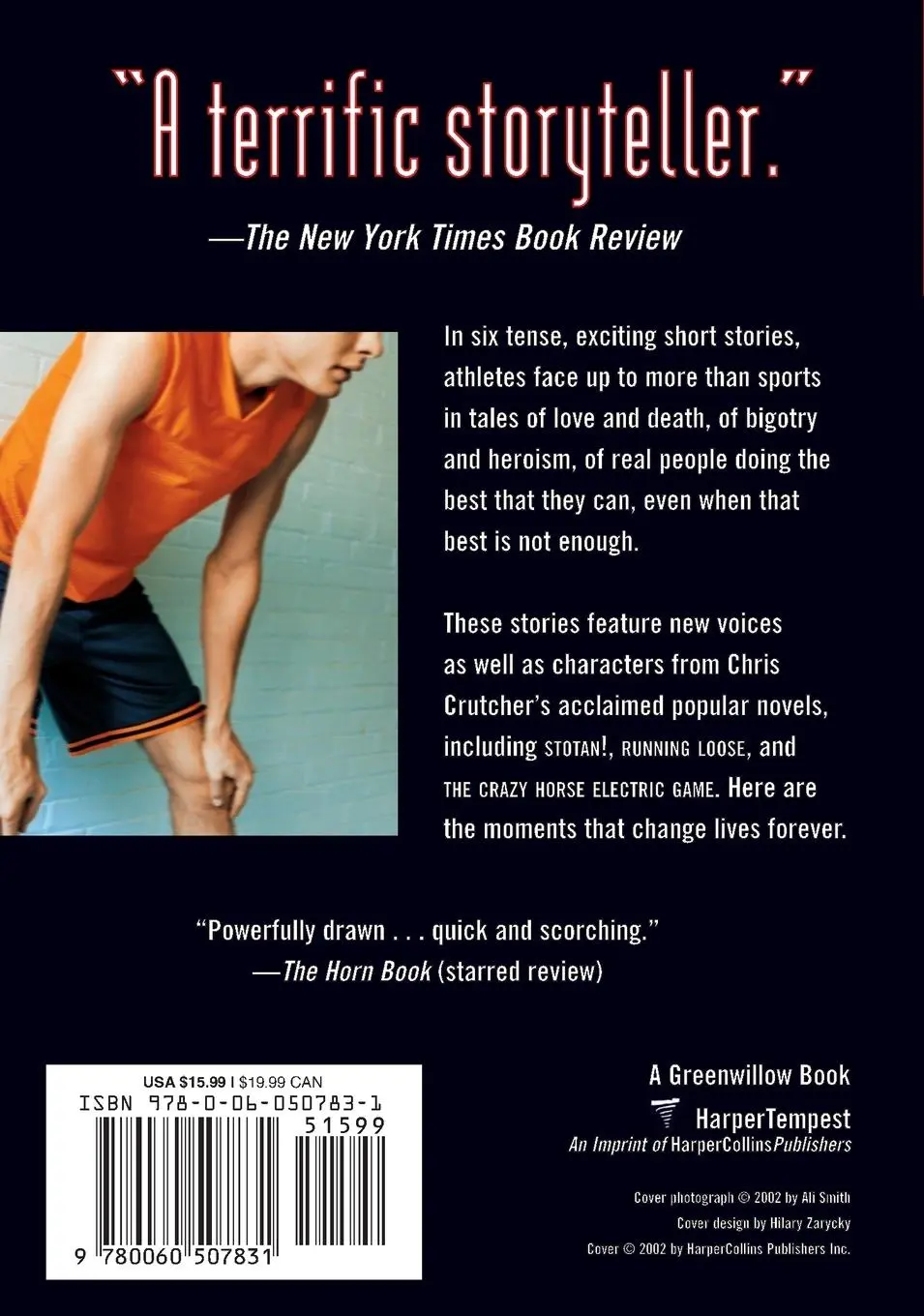 Rückseite: 9780060507831 | Athletic Shorts | Chris Crutcher | Taschenbuch | Englisch | 2024
