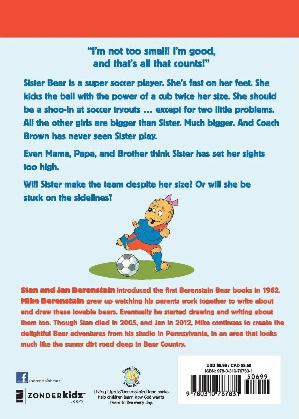 Rückseite: 9780310767831 | The Berenstain Bears The Trouble with Tryouts | Berenstain | Buch