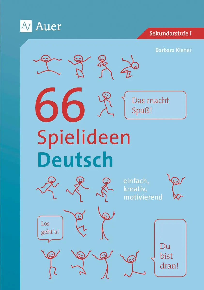 Cover: 9783403077831 | 66 Spielideen Deutsch | Barbara Kiener | Taschenbuch | 48 S. | Deutsch