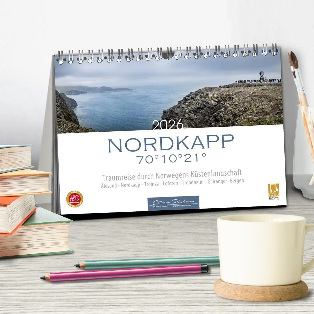 Bild: 9783457847831 | Nordkapp - Norwegens Küstenlandschaft (Tischkalender 2026 DIN A5...