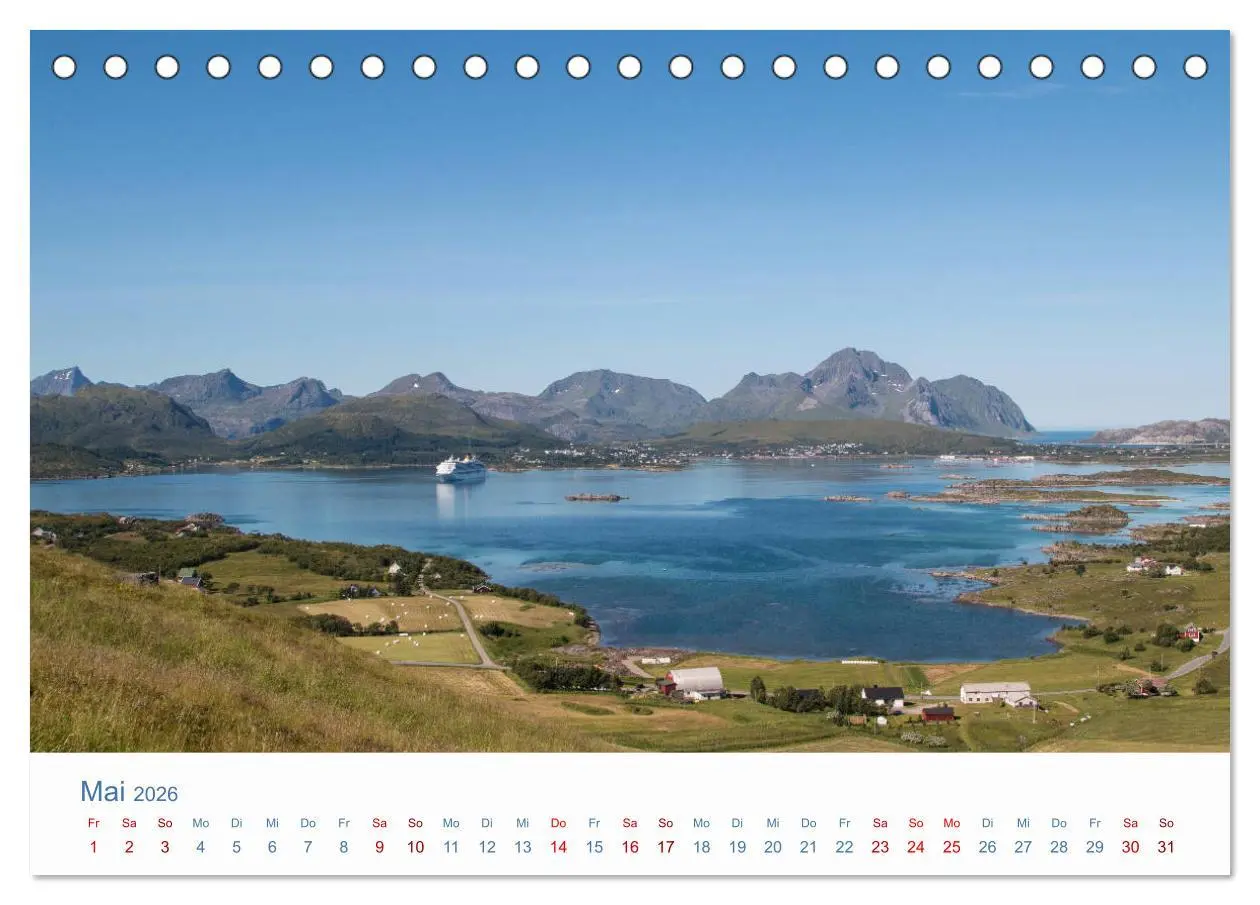 Bild: 9783457847831 | Nordkapp - Norwegens Küstenlandschaft (Tischkalender 2026 DIN A5...