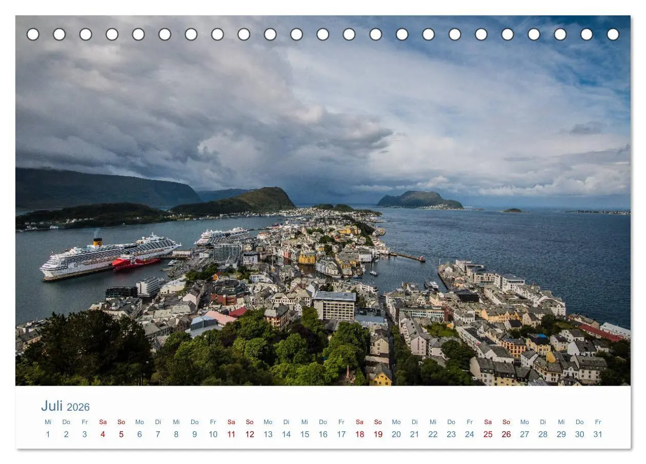Bild: 9783457847831 | Nordkapp - Norwegens Küstenlandschaft (Tischkalender 2026 DIN A5...