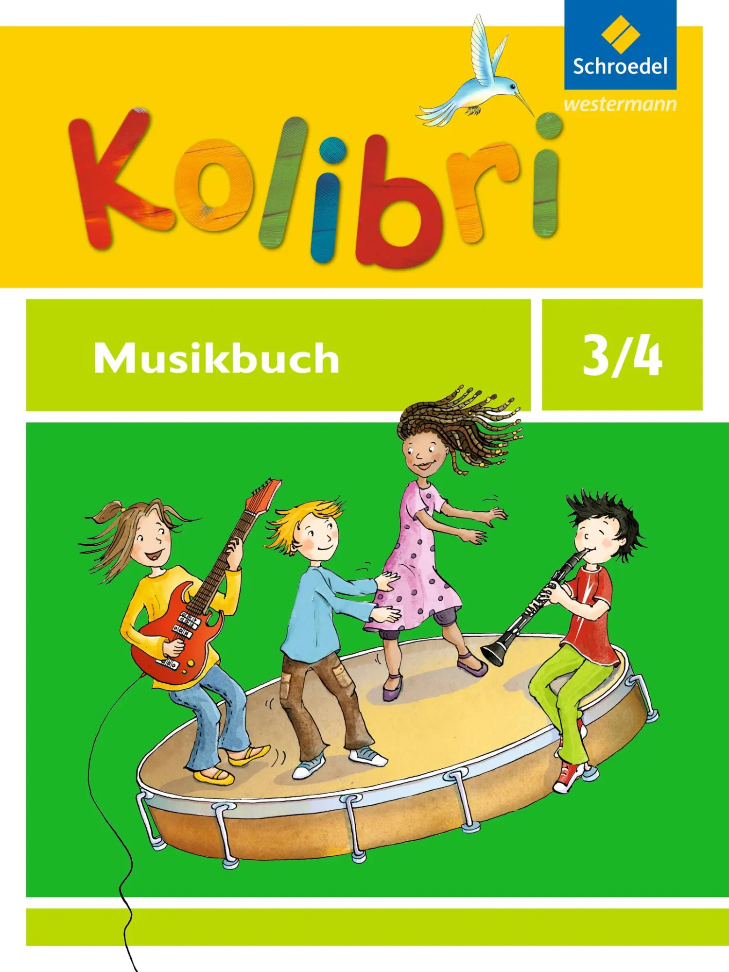 Cover: 9783507027831 | Kolibri 3 / 4. Musikbuch. Allgemeine Ausgabe | Ausgabe 2012 | Ansohn