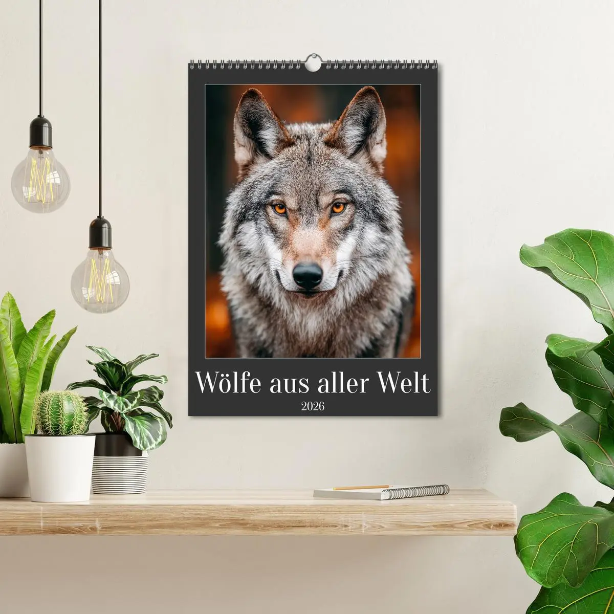 Bild: 9783516627831 | Wölfe aus aller Welt (Wandkalender 2026 DIN A3 hoch), CALVENDO...