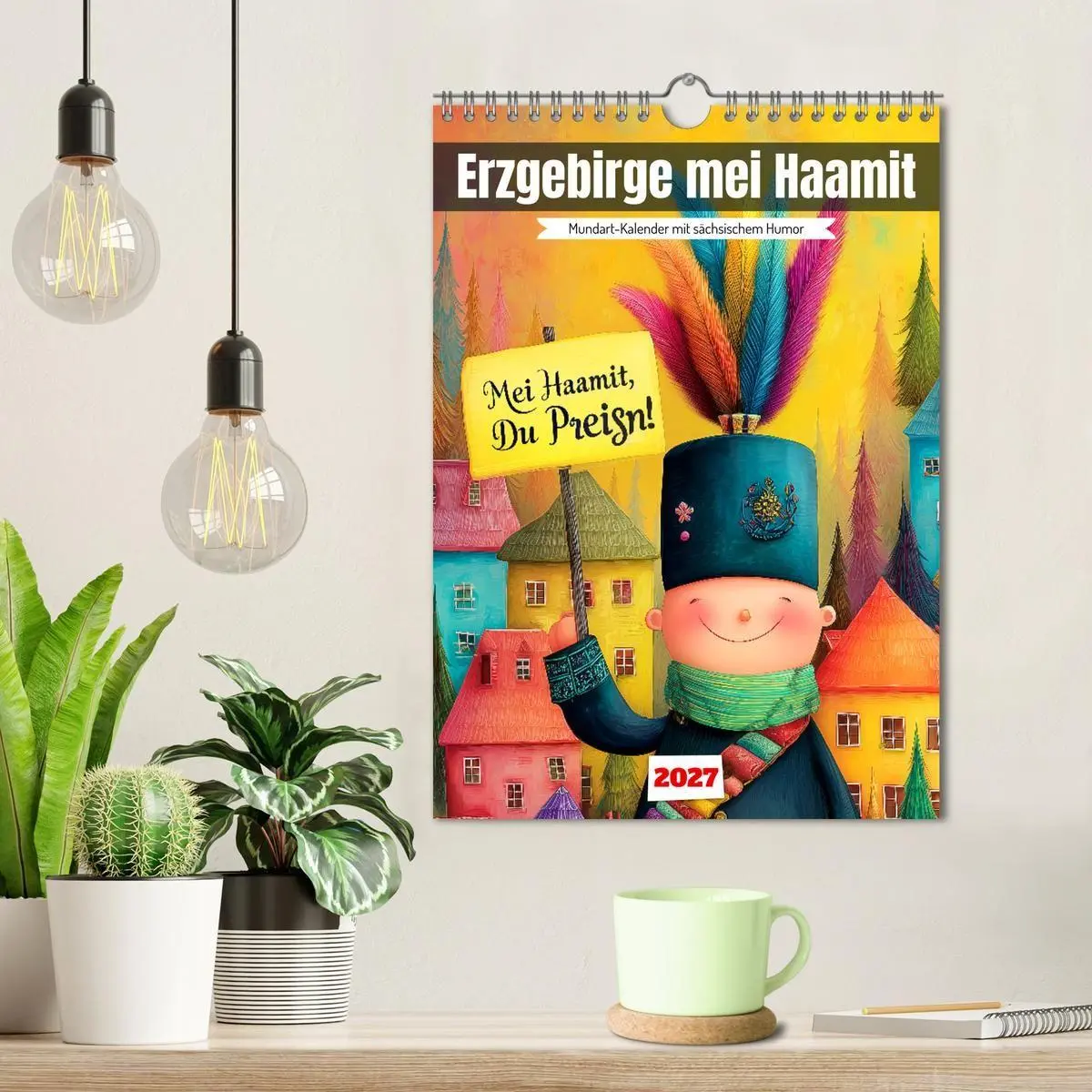 Bild: 9783516867831 | Erzgebirge mei Haamit - Mundart-Kalender mit sächsischem Humor...