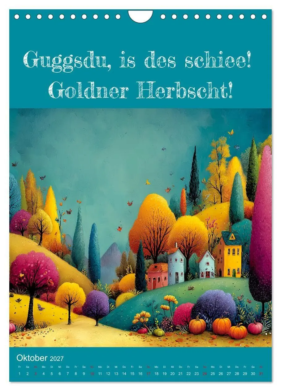 Bild: 9783516867831 | Erzgebirge mei Haamit - Mundart-Kalender mit sächsischem Humor...