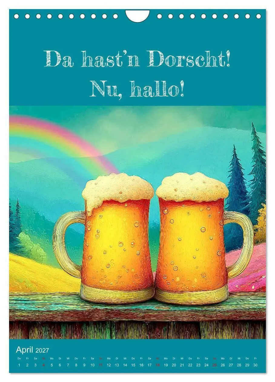 Bild: 9783516867831 | Erzgebirge mei Haamit - Mundart-Kalender mit sächsischem Humor...