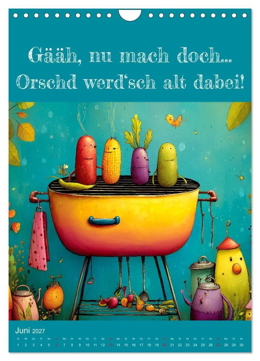 Bild: 9783516867831 | Erzgebirge mei Haamit - Mundart-Kalender mit sächsischem Humor...