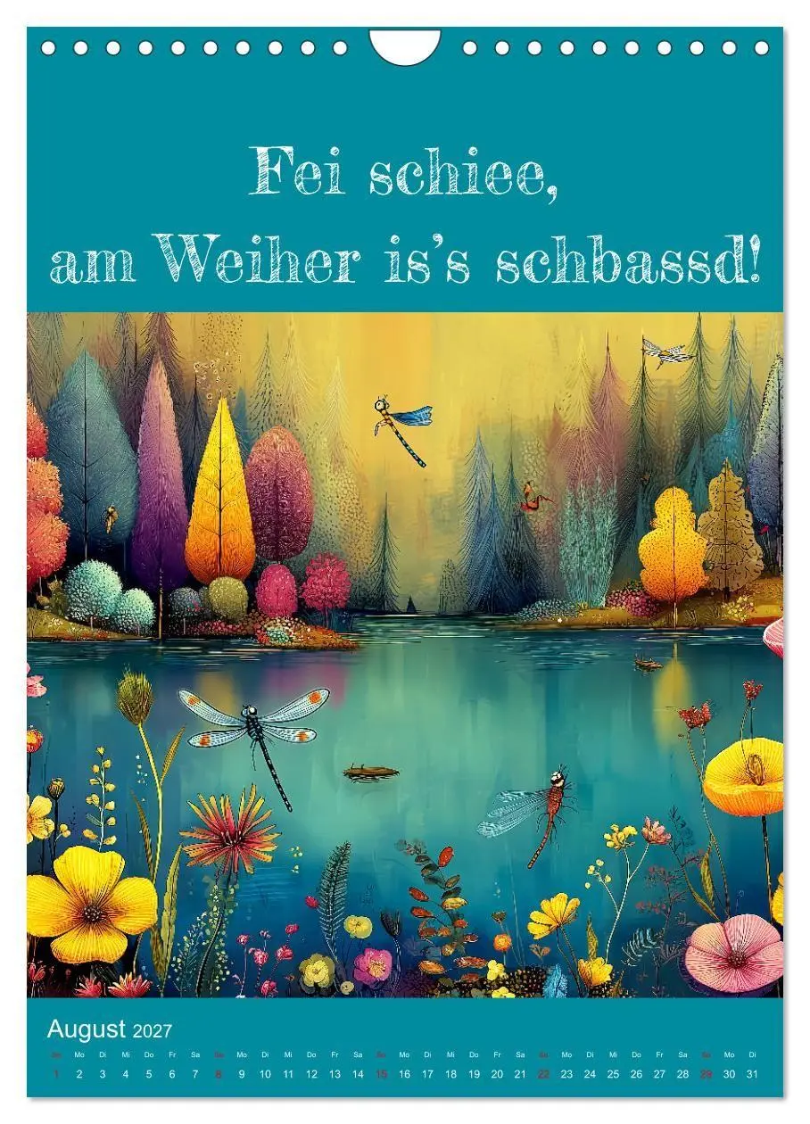 Bild: 9783516867831 | Erzgebirge mei Haamit - Mundart-Kalender mit sächsischem Humor...