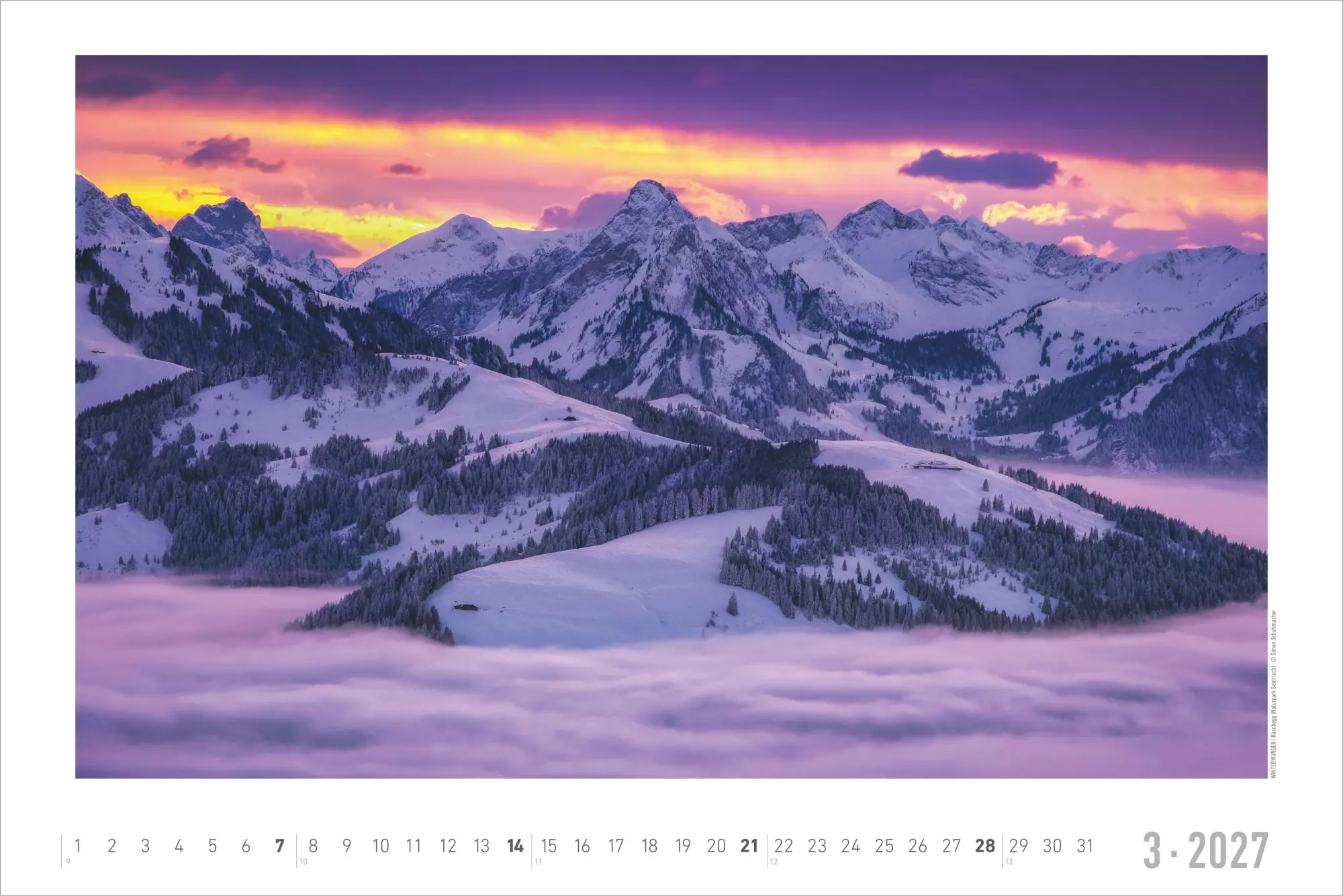 Bild: 4069095017931 | Faszinierende Alpen 2027 | Neumann Verlage GmbH &amp; Co KG | Kalender