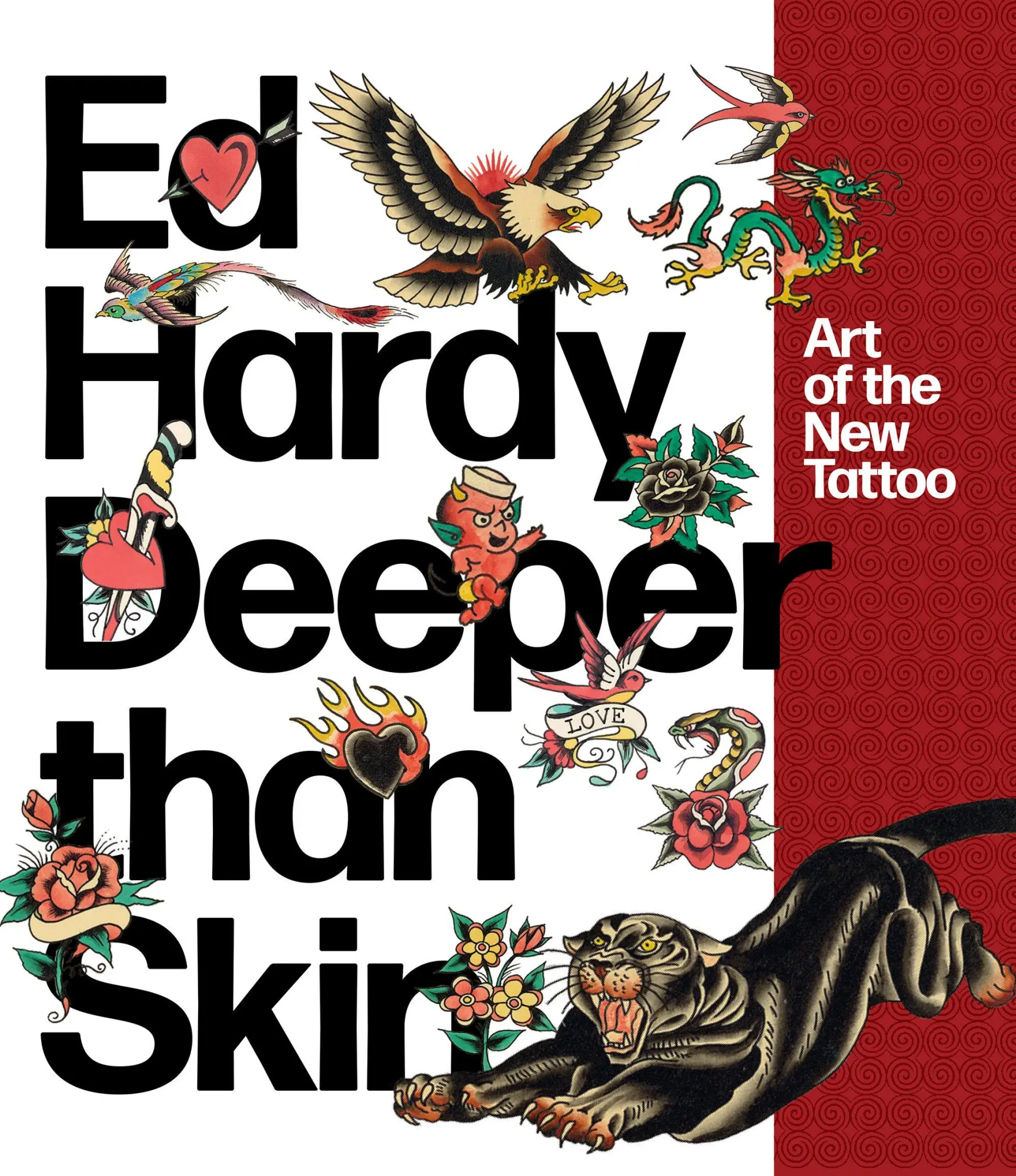 Cover: 9780789337931 | Ed Hardy: Deeper Than Skin | Art of the New Tattoo | Karin Breuer