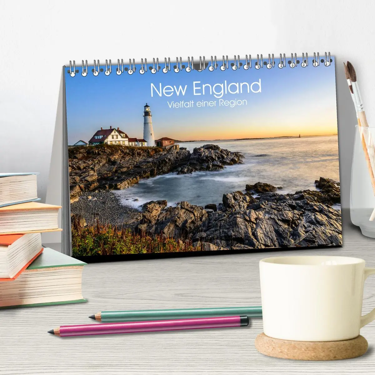 Bild: 9783457837931 | New England - Vielfalt einer Region (Tischkalender 2026 DIN A5...