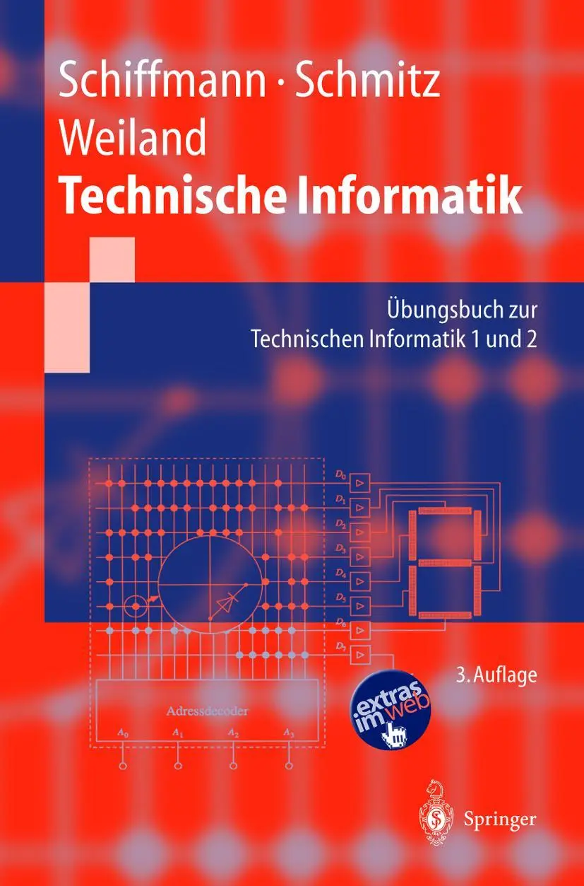 Cover: 9783540207931 | Technische Informatik | Übungsbuch zur Technischen Informatik 1 und 2