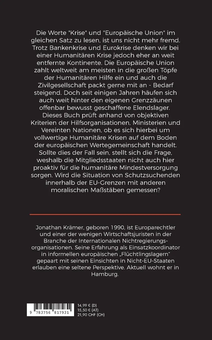 Rückseite: 9783756817931 | Europa braucht Humanitäre Hilfe | Jonathan Krämer | Taschenbuch | 2022