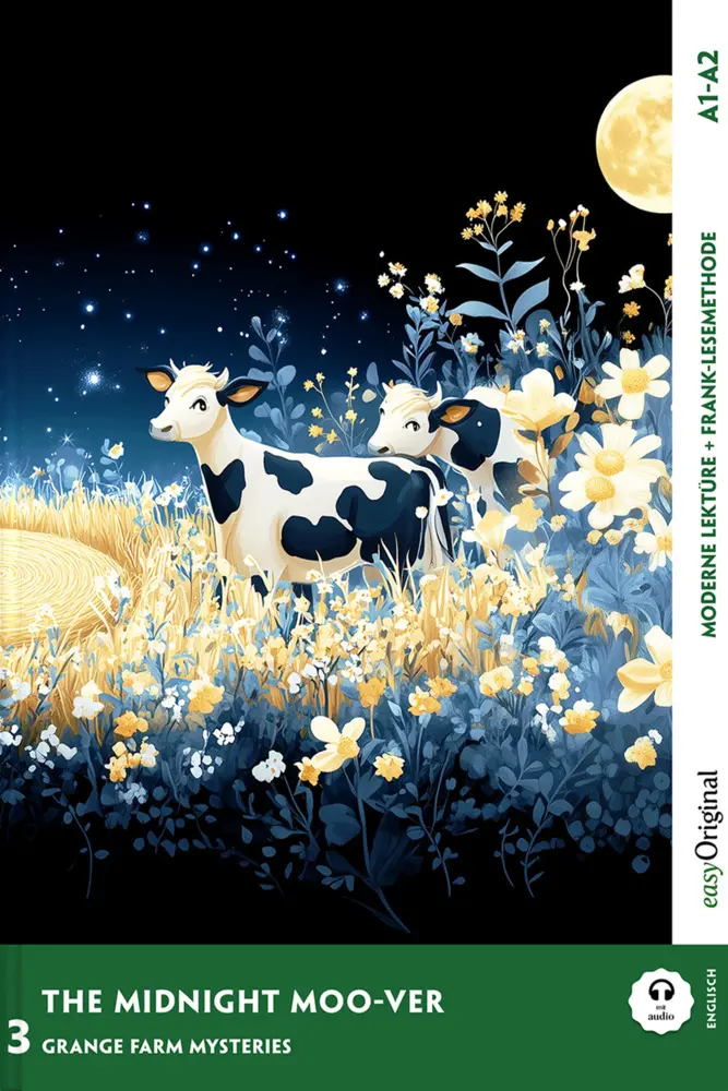 Cover: 9783991687931 | The Midnight Moo-ver - Englische Krimi-Lektüre A1-A2 (+...