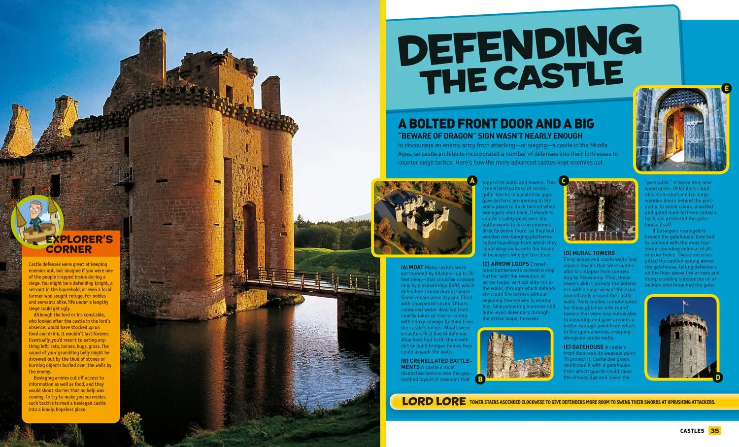 Bild: 9781426308031 | National Geographic Kids Everything Castles | Crispin Boyer | Buch