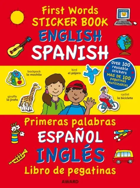 Cover: 9781841358031 | First Words Sticker Books: English/Spanish | Sophie Giles | Buch