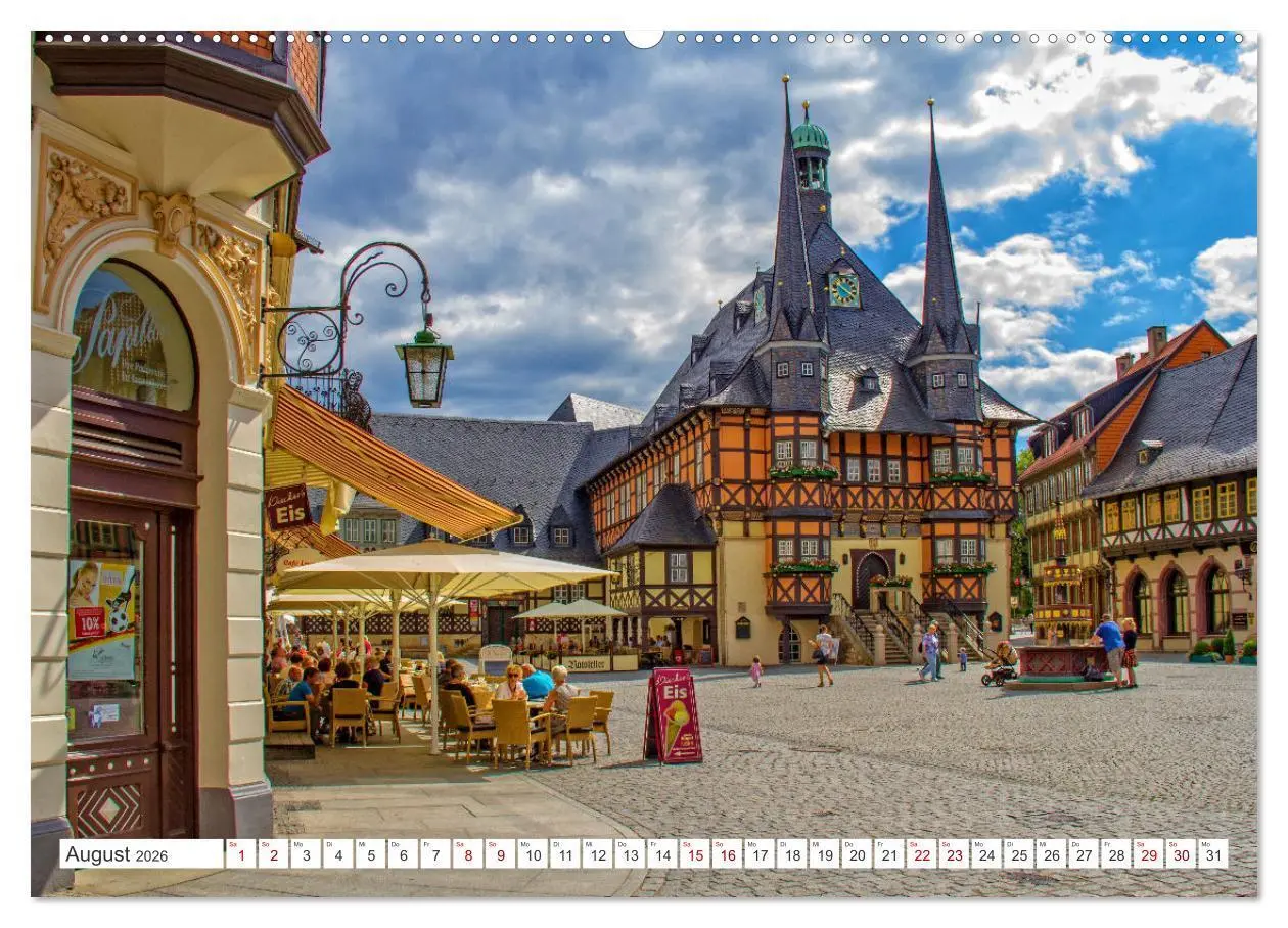 Bild: 9783457588031 | Sommer in Wernigerode - Der bunten Stadt am Harz (Wandkalender 2026...