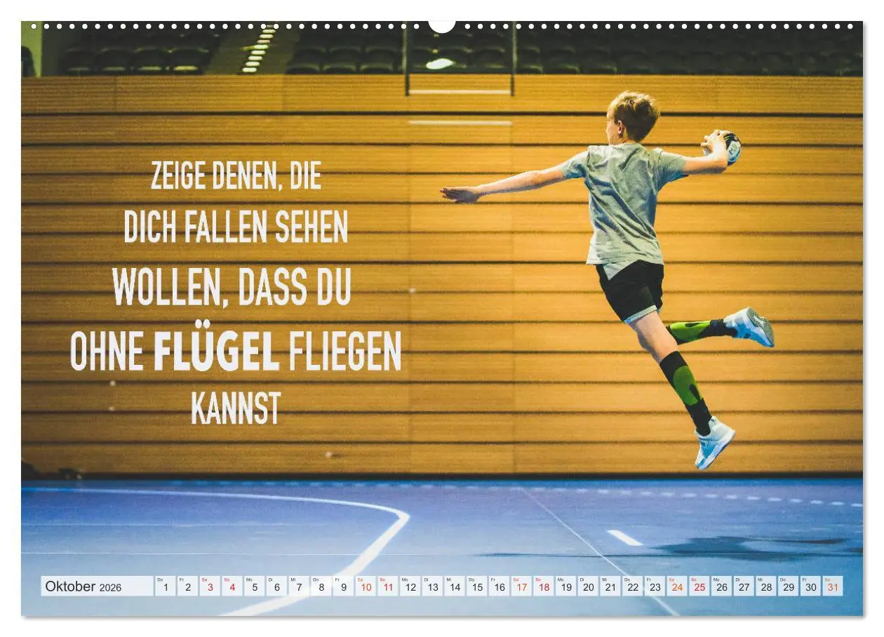 Bild: 9783457658031 | Positive Gedanken - Motivation und Handball (hochwertiger Premium...