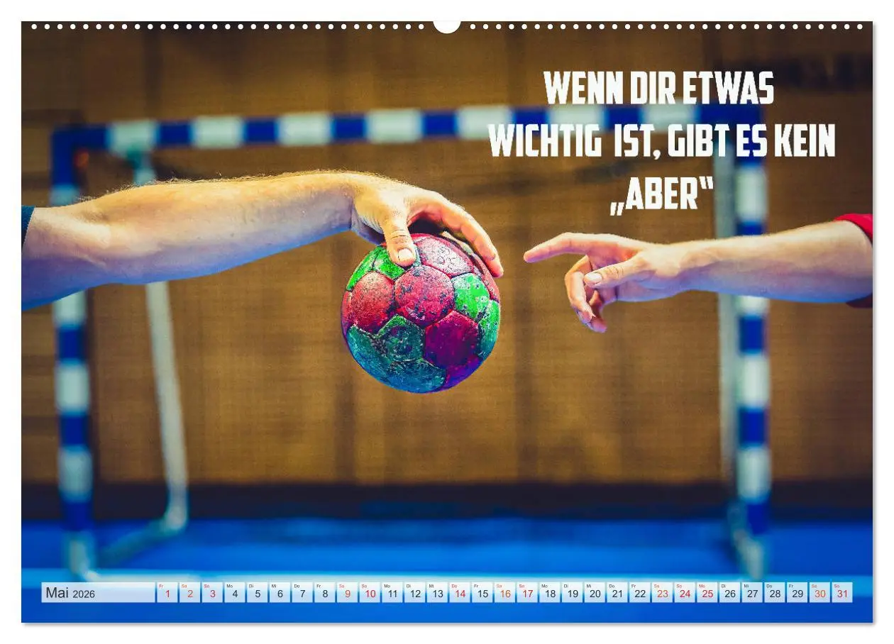 Bild: 9783457658031 | Positive Gedanken - Motivation und Handball (hochwertiger Premium...