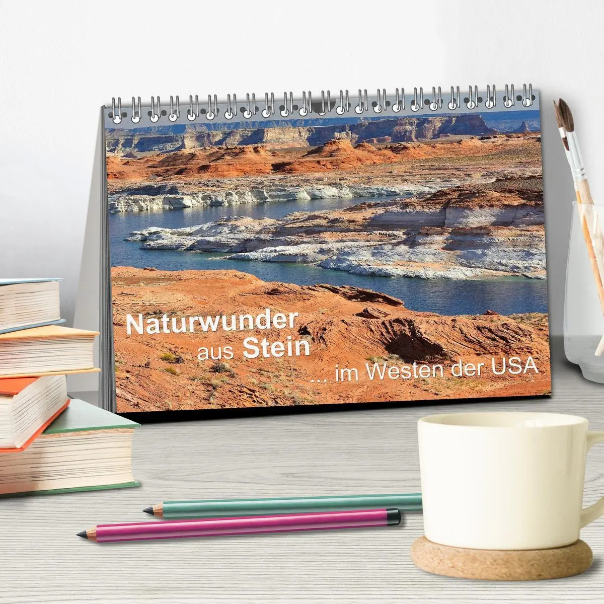 Bild: 9783516058031 | Naturwunder aus Stein im Westen der USA (Tischkalender 2026 DIN A5...