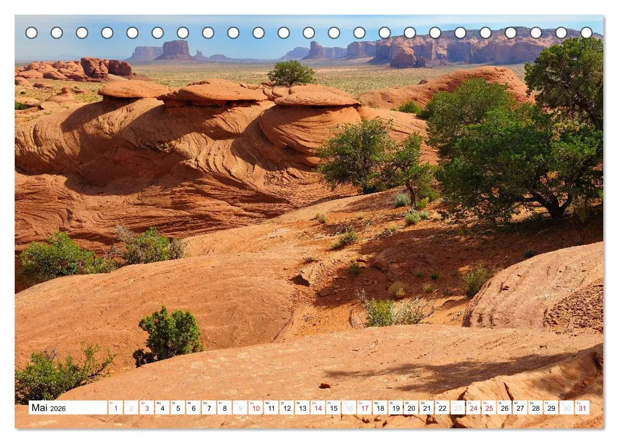 Bild: 9783516058031 | Naturwunder aus Stein im Westen der USA (Tischkalender 2026 DIN A5...