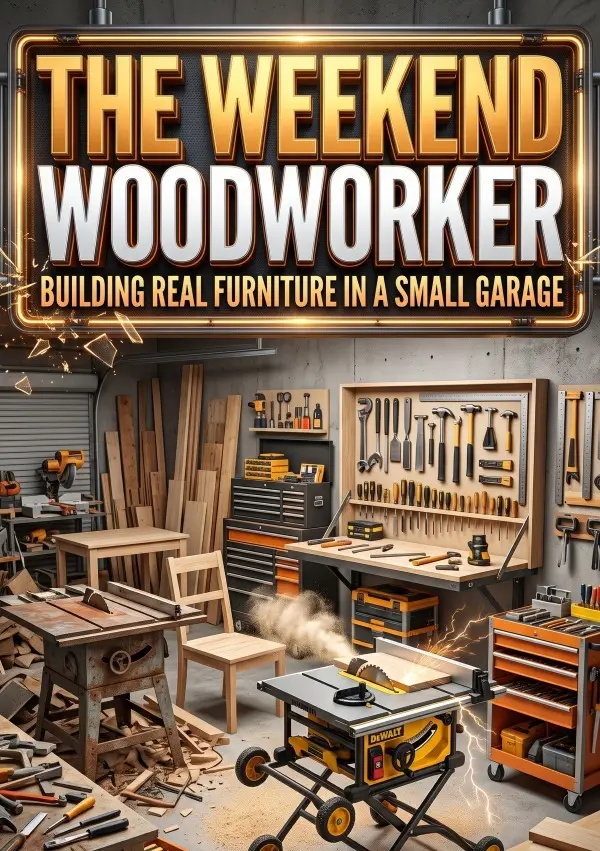 Cover: 9783565568031 | The Weekend Woodworker | Building Real Furniture in a Small Garage.DE